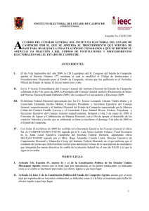 acdo cg 013 09 insaculacion - Instituto Electoral del Estado de