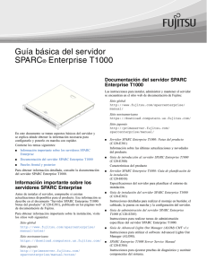 Guía básica del servidor SPARC Enterprise T1000