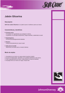 Jabón Glicerina