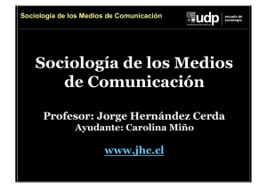 Sociología de los Medios de Comunicación