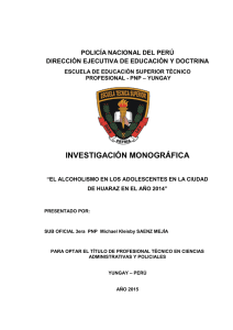 investigación monográfica