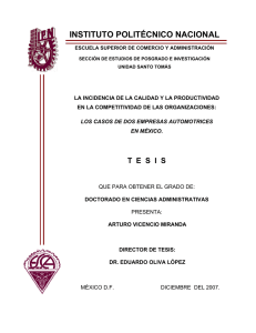 Tesis Institucionales - Instituto Politécnico Nacional