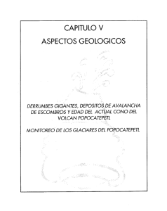 CAPITULO V ASPECTOS GEOLOGICOS DERRUMBES