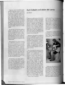 Kurt Cobain O el dolor del canto - Revista de la Universidad de México