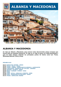 albania y macedonia