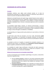 sociedades de capital riesgo - Ayuntamiento de Salamanca