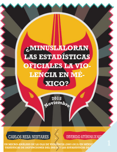 ¿Minusvaloran las estadísticas oficiales la ola de violencia en México?