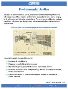 Testing Board size - I-70 East Environmental Impact Statement (EIS)