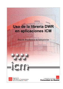 Librería DWR - Manual de uso