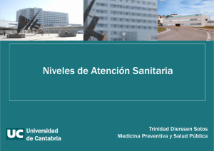 Niveles de Atención Sanitaria - OCW Universidad de Cantabria