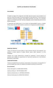 HOSPITAL LAS HIGUERAS DE TALCAHUANO Generalidades