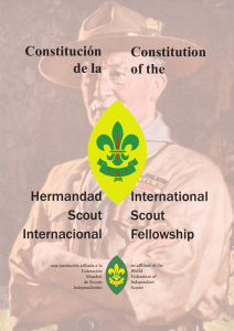 ISF Constitution - International Scout Fellowship