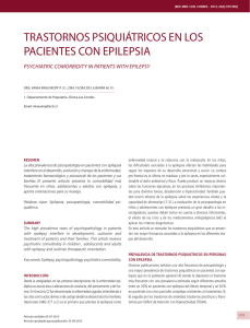 trastornos psiquiátricos en los pacientes con epilepsia