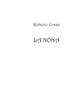 Roberto Cossa: La Nona