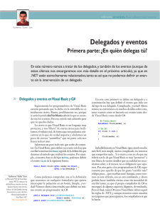 Delegados y eventos - el Guille - La Web del Visual Basic, C#, .NET