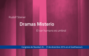 Dramas Misterio - Goetheanum
