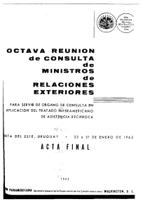 OCTAVA REUNION