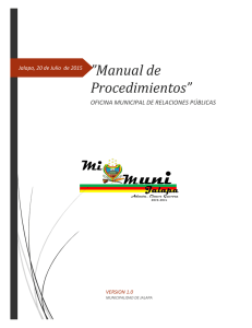 9. manual de procedimientos de la oficina municipal de relaciones