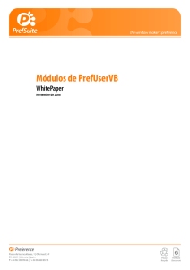 PrefSuite - Módulos de PrefUserVB