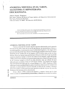 anorexia nerviosa en el varon - Centro de Psicoterapia y Estudio de