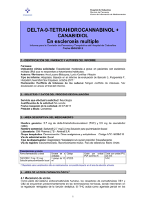 DELTA-9-TETRAHIDROCANNABINOL + CANABIDIOL En