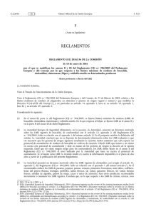 Reglamento (UE) 2016/156 de la Comisión, de 18 de