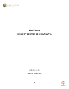 protocolo manejo y control de chikungunya