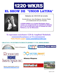 el show de "union latina"