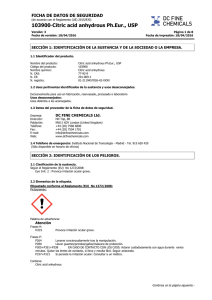 103900-Citric acid anhydrous Ph.Eur., USP