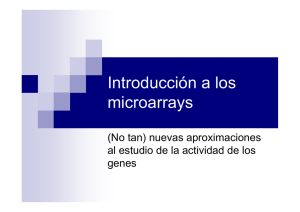 Introducción a los microarrays