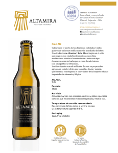 Pale Ale - Casa Cervecera Altamira