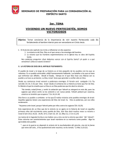 3er. TEMA VIVIENDO UN NUEVO PENTECOSTÉS, SOMOS