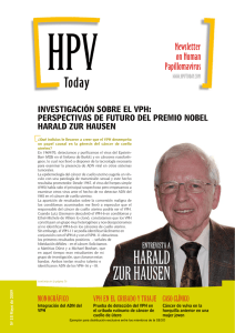 Harald zur Hausen - Sociedad Española de Ginecología y Obstetricia