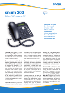 Teléfono VoIP basado en SIP