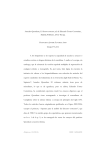Amedeo Quondam, El discurso cortesano, ed. de Eduardo Torres
