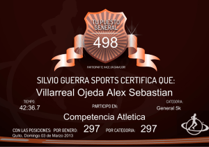 Villarreal Ojeda Alex Sebastian 297 297
