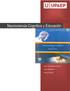 Neurociencia Cognitiva y Educación