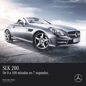 -FICHA TECNICA SLK 200 22.5X22.5 CM cv - Mercedes-Benz