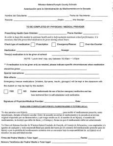 Page 1 Winston-Salerm/Forsyth County Schools Autorización para