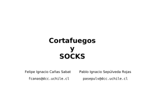 Cortafuegos y SOCKS - U
