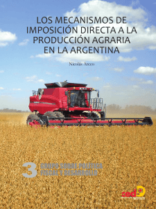 Los mecanismos de imposición directa a la producción agraria en la