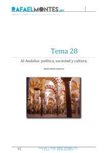 Tema 28 Al-Andalus-Política, sociedad y cultura