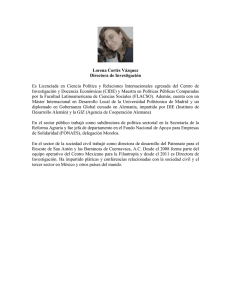 Lorena Cortés Vázquez Directora de Investigación Es
