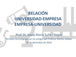 Presentación - Universitat de Barcelona