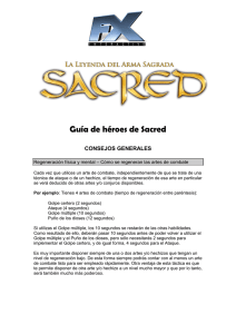 Guía de héroes de Sacred