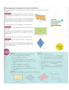 l Propiedades de las diagonales de los