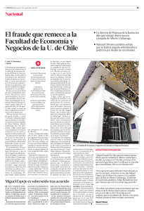 El fraude que remece a la Facultad de Economía y