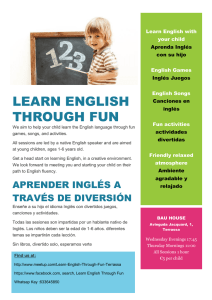 learn english through fun