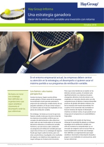 Una estrategia ganadora