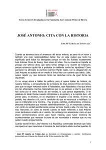 cita con la historia - Fundación José Antonio